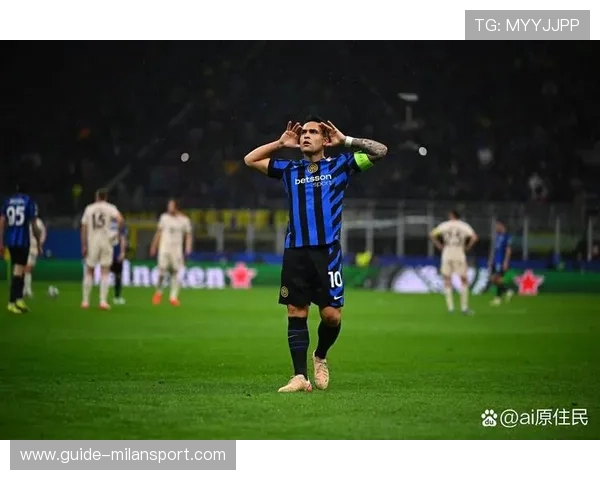 劳塔罗抢点补射成功，国际米兰前场压迫力十足